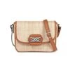 Alani Straw Flap Bag -Brighton Store alani straw flap bag natural luggage 0
