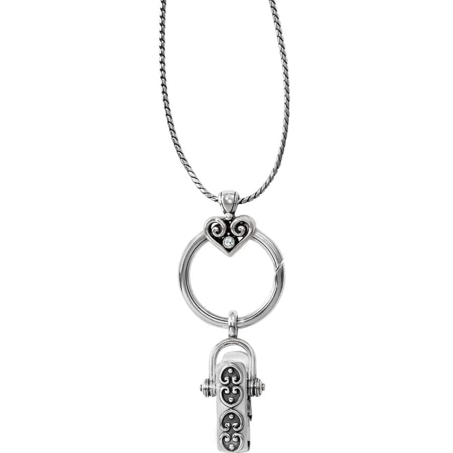 Alcazar Charm Badge Clip Necklace 3 Alcazar Charm Badge Clip Necklace