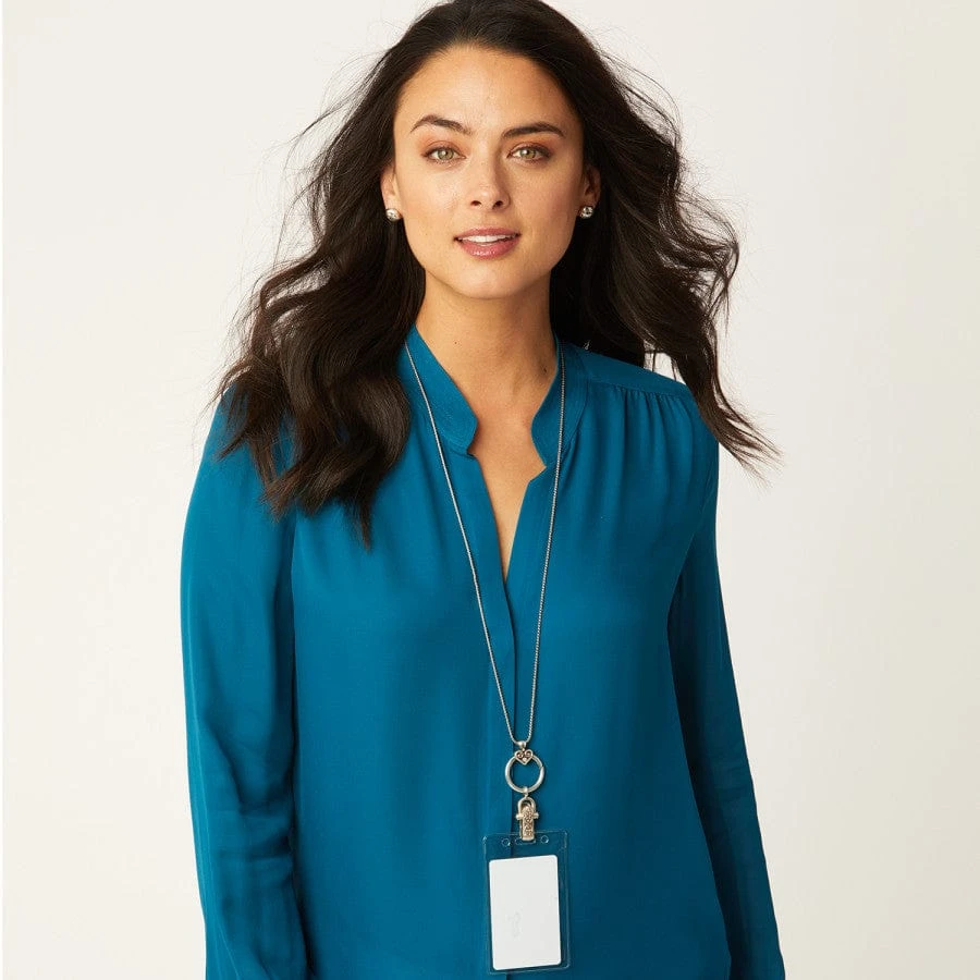 Alcazar Charm Badge Clip Necklace 6 Alcazar Charm Badge Clip Necklace - Image 4