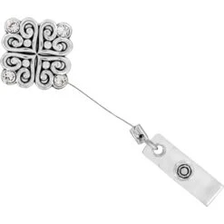 Alcazar Clip-On Badge Clip -Brighton Store alcazar clip on badge clip silver 2 9b0c55c6 fd43 4d50 a853 e5b7da1fd423