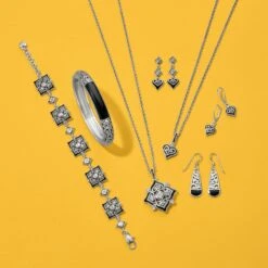 Alcazar Mystique Heart Necklace 7 Alcazar Mystique Heart Necklace -Brighton Store alcazar mystique heart necklace silver black 2 1d756d4a ac8c 474d ad4f 11e7744c9b2b