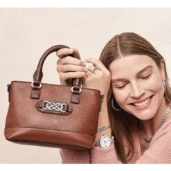 Alessa Small Satchel -Brighton Store alessa small satchel bourbon 3 8109145a 75a2 480b 895f 9661990ead41