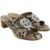 Alison Sandals -Brighton Store alison sandals snake print 0