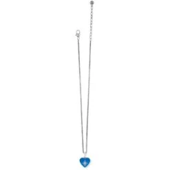 Amore Shades Sky Heart Necklace 13 Amore Shades Sky Heart Necklace -Brighton Store amore shades sky heart necklace silver blue 2
