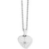 Amore Shades Sky Heart Necklace -Brighton Store amore shades sky heart necklace silver white 0