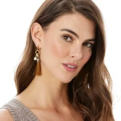 Amulet Post Earrings 11 Amulet Post Earrings -Brighton Store amulet post earrings gold 3