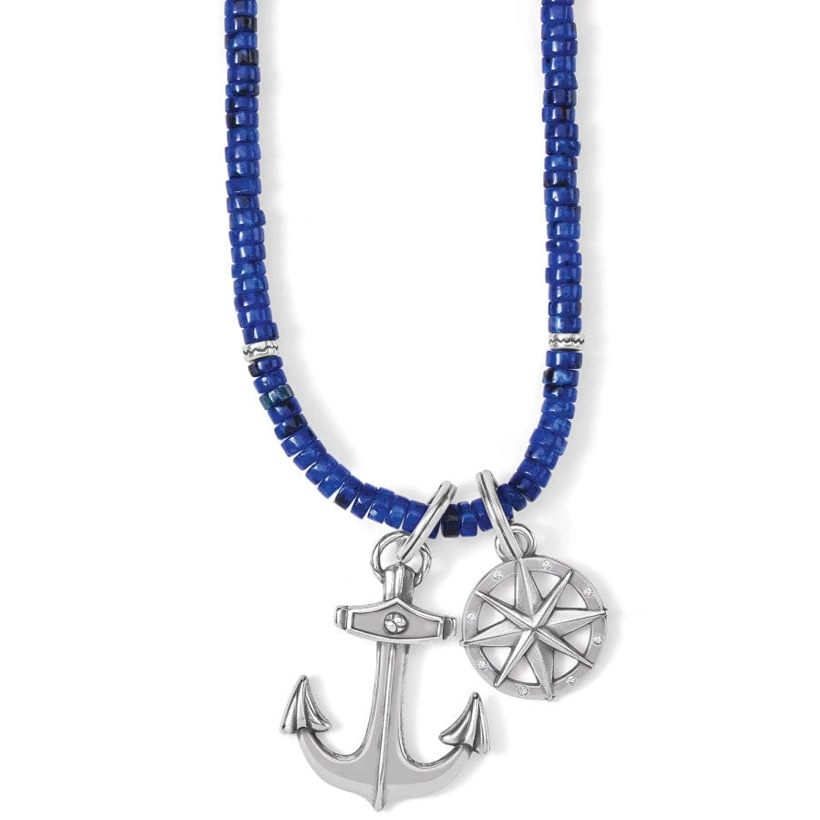 Anchor And Soul Bead Necklace 3 Anchor And Soul Bead Necklace