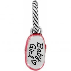 Baby Girl Shoe Charm -Brighton Store baby girl shoe charm pink silver 2 812d0484 5677 4099 818b 867cda789108