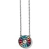 Bellissima Gems Small Necklace -Brighton Store bellissima gems small necklace silver multi 0