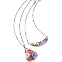 Blossom Hill Rouge Drop Necklace 10 Blossom Hill Rouge Drop Necklace -Brighton Store blossom hill rouge drop necklace red multi 3