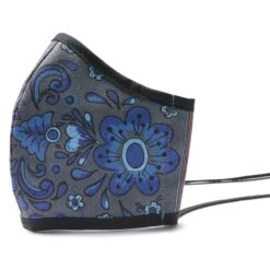 Blue Floral Face Mask (2 Pack) -Brighton Store blue floral face mask 2 pack multi 2