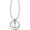Blue Water Float Anchor Convertible Necklace -Brighton Store blue water float anchor convertible necklace silver blue 0 b6686309 8267 4d69 a76b 5a071097f264