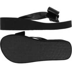 Bowie Wedge Flip Flops -Brighton Store bowie wedge flip flops black 2 c0c38eeb eee0 49ad 8d86 9198c5f2126d