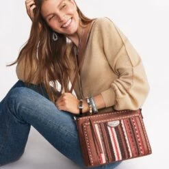 Cate Cross Body Organizer -Brighton Store cate cross body organizer bourbon 5