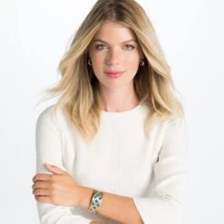 Christo London Narrow Cuff Bracelet Set -Brighton Store christo london narrow cuff bracelet set gold bali blue 3 db405631 6c47 46c8 bdd0 08f5c422d182