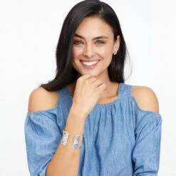 Christo Suisse Wide Cuff Bracelet 7 Christo Suisse Wide Cuff Bracelet -Brighton Store christo suisse wide cuff bracelet silver 2 6cb9ef99 c10f 4e4f a434 cfc263892b8a