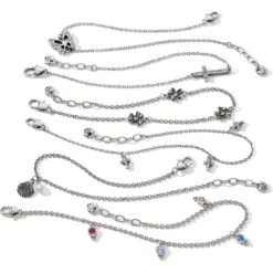 Color Drops Anklet -Brighton Store color drops anklet silver multi 2