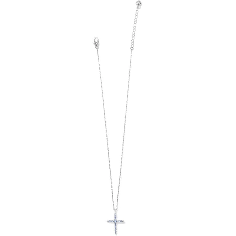 Color Drops Cross Necklace 5 Color Drops Cross Necklace - Image 3
