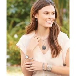 Color Drops Slim Bangle -Brighton Store color drops slim bangle silver multi 3 3793f1ab 699f 4167 bb7c 328ce7160cc6