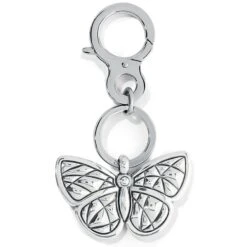 Colormix Butterfly Handbag Fob 5 Colormix Butterfly Handbag Fob -Brighton Store colormix butterfly handbag fob silver multi 1