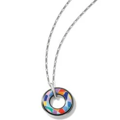Colormix Reversible Necklace -Brighton Store colormix reversible necklace silver multi 3