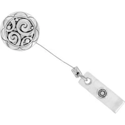 Contempo Clip-On Badge Clip -Brighton Store contempo clip on badge clip silver 2 a86aee9f b1ed 4506 a68a 387020db8fab