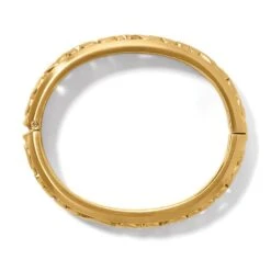 Contempo Medium Hinged Bangle -Brighton Store contempo medium hinged bangle gold 1