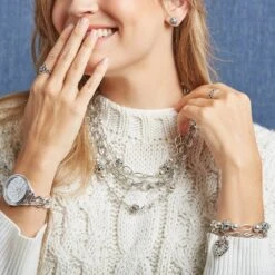 Contempo Sphere Bracelet -Brighton Store contempo sphere bracelet silver 1 ca485139 7f25 4708 8082 9557360534a1