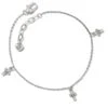 Cross Anklet -Brighton Store cross anklet silver 0
