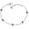 Daisy Chain Anklet -Brighton Store daisy chain anklet silver 0