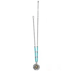 Daisy Dee Turquoise Necklace -Brighton Store daisy dee turquoise necklace silver turquoise 2