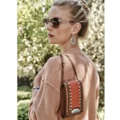 Dakota Phone Organizer -Brighton Store dakota phone organizer bourbon 4