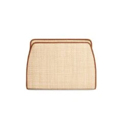 Dani Straw Organizer -Brighton Store dani straw organizer natural luggage 2
