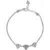 Enchanted Hearts Anklet 1 Enchanted Hearts Anklet -Brighton Store enchanted hearts anklet silver 0