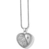Essex Heart Convertible Locket Necklace -Brighton Store essex heart convertible locket necklace silver 0 731e88a1 a581 443a 9043 ac8723e63203