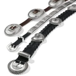 Fandango Concho Belt -Brighton Store fandango concho belt brown 3