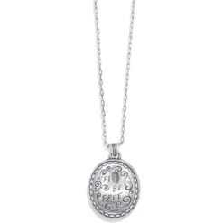 Fashionista Bird Pendant Necklace -Brighton Store fashionista bird pendant necklace silver blue 1 1642c985 c757 4dcf bfa6 a32860d34223