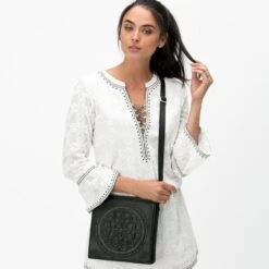 Ferrara Cross Body Organizer -Brighton Store ferrara cross body organizer black 4