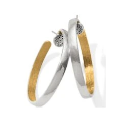 Ferrara Entrata Medium Hoop Earrings -Brighton Store ferrara entrata medium hoop earrings silver gold 1 b4dfdbda 7f07 4657 8feb c4a17d376fe0