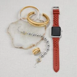 Ferrara Entrata Narrow Bangle -Brighton Store ferrara entrata narrow bangle silver gold 3