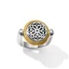 Ferrara Two Tone Reversible Ring -Brighton Store ferrara two tone reversible ring silver gold 0 2f019209 96f3 4699 b10a 71d4f9019861