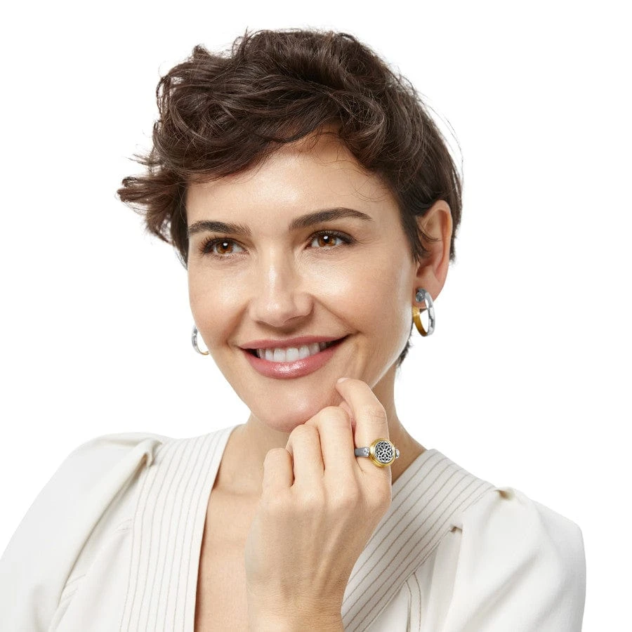 Ferrara Two Tone Reversible Ring 5 Ferrara Two Tone Reversible Ring - Image 3