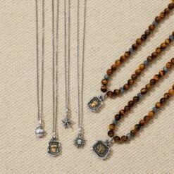 Ferrara Virtue Oak Tree Petite Necklace -Brighton Store ferrara virtue oak tree petite necklace silver 2