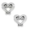 Genoa Heart Mini Post Earrings -Brighton Store genoa heart mini post earrings silver 0 94d7680e 6930 476f 8e77 3728f9d9930b