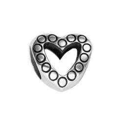 Glitter Hearts Bead -Brighton Store glitter hearts bead silver 2 d6f141ff a9ce 4241 8408 e950696a3003
