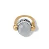Golden Moon Ring -Brighton Store golden moon ring gold grey 0