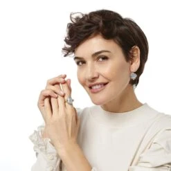 Golden Moon Ring -Brighton Store golden moon ring gold grey 2