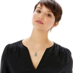 Guardian Angel Petite Necklace -Brighton Store guardian angel petite necklace silver 3 158bace2 ac25 4af4 93bd 69679a37c76d