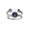 Halo Duo Ring -Brighton Store halo duo ring silver tanzanite 0 1b7088f4 d713 45ac 8106 9f51c8c3e18c