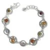 Halo Gems Bracelet 2 Halo Gems Bracelet -Brighton Store halo gems bracelet silver multi 0